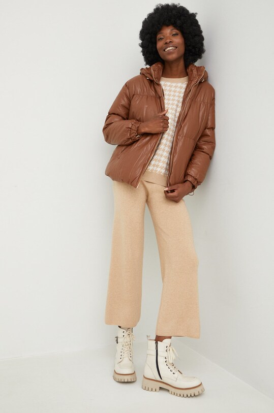 Bunda Answear Lab 8977.2WK hnědá WZ22
