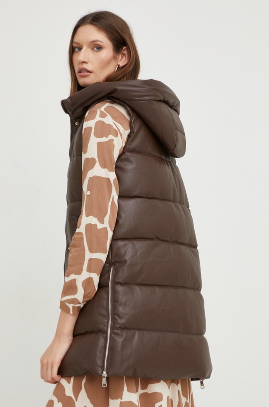 Oblečení Vesta Answear.LAB 16007.w hnědá