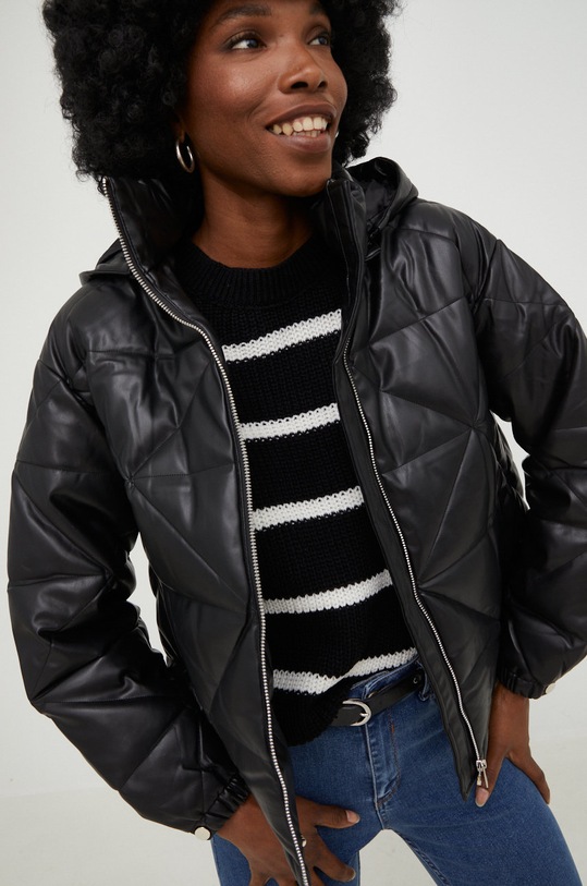 Bunda Answear.LAB přechodné černá AY753.WK