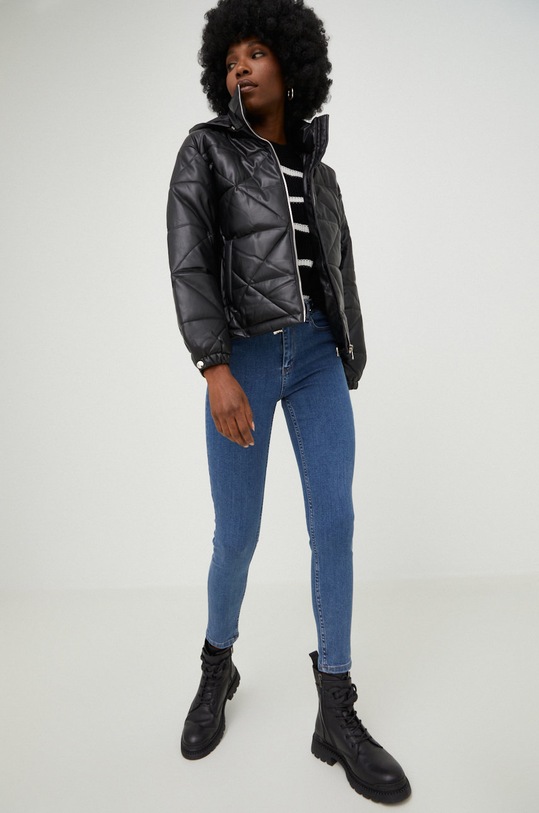 Bunda Answear.LAB AY753.WK černá WZ22