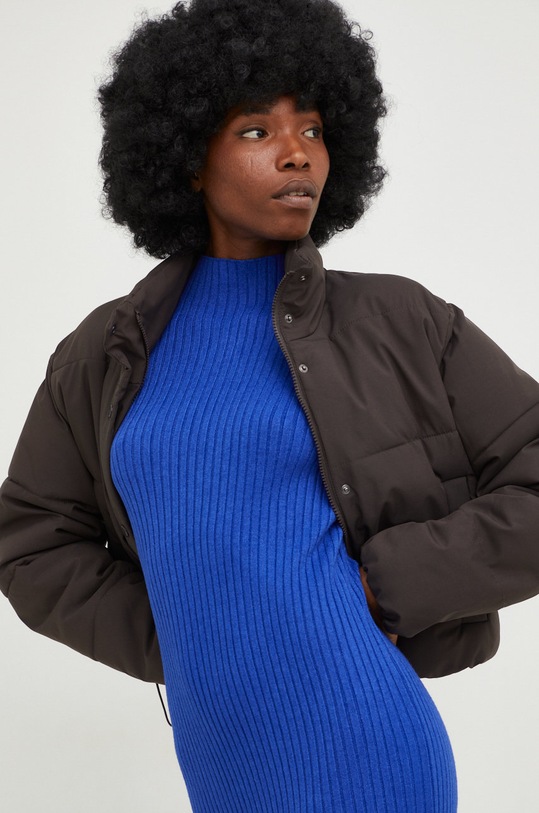 Answear Lab rövid kabát barna 5326.js