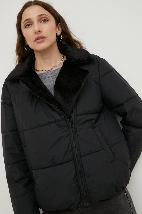 Answear Lab geaca negru 22375.w