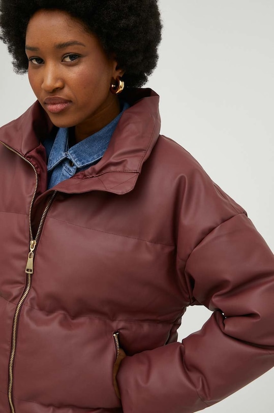 Μπουφάν Answear.LAB m823.js μπορντό