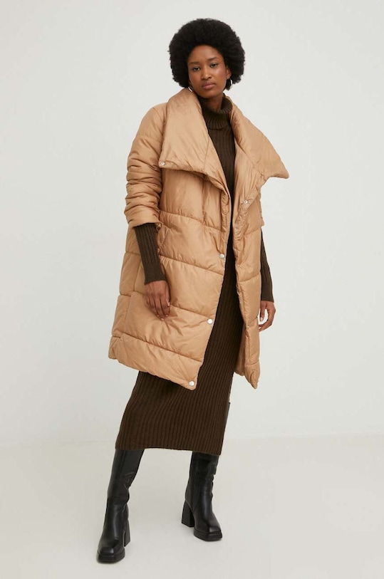 Answear Lab geaca 22K090.JS2 maro WZ22