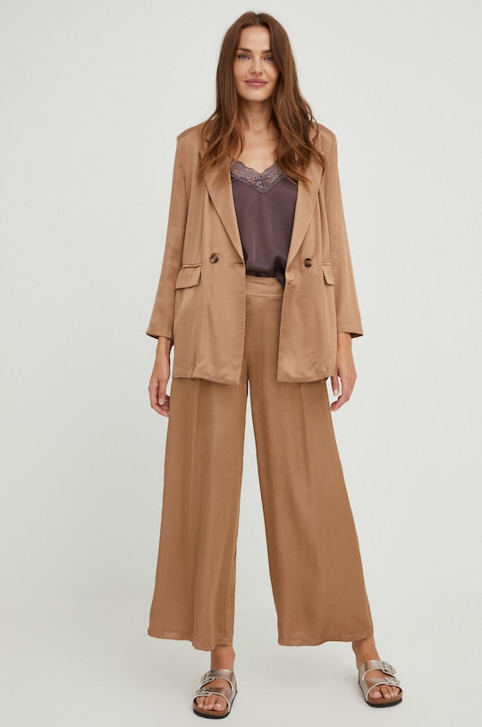 Answear Lab marynarka B210.3.w brązowy WZ22