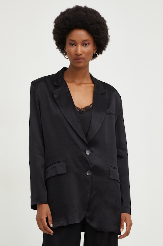 Σακάκι Answear.LAB ύφασμα μαύρο 5236.JS