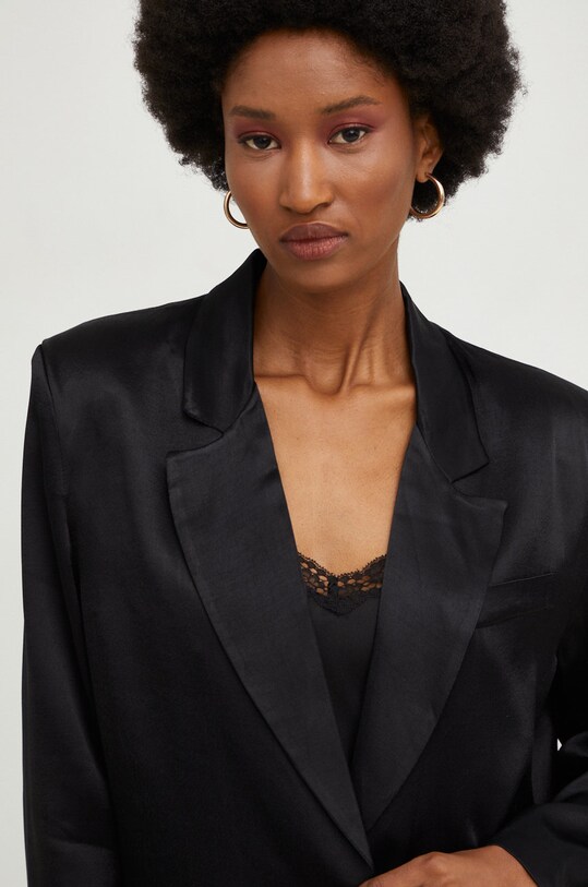 Answear Lab sacou negru 5236.JS
