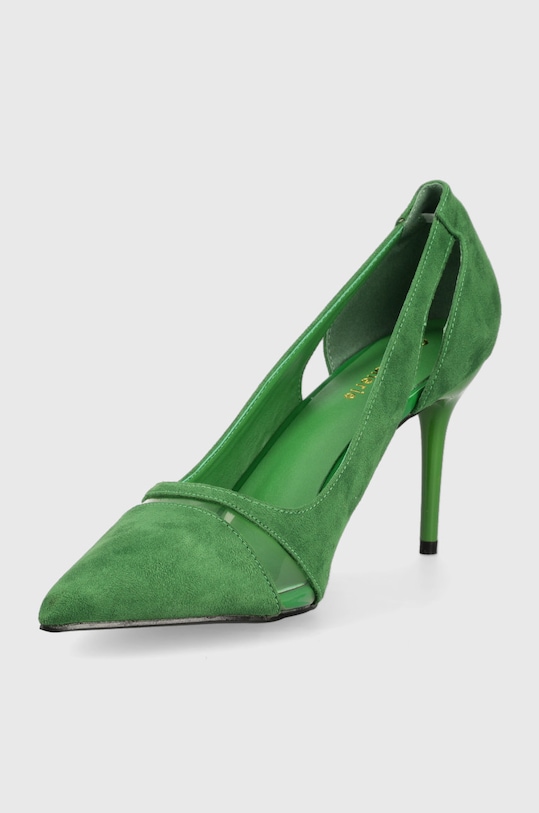 Obuwie Answear Lab szpilki 588.81.w zielony