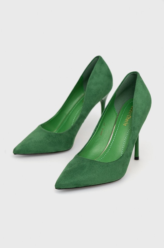 Answear Lab szpilki 588.9.w zielony WZ22