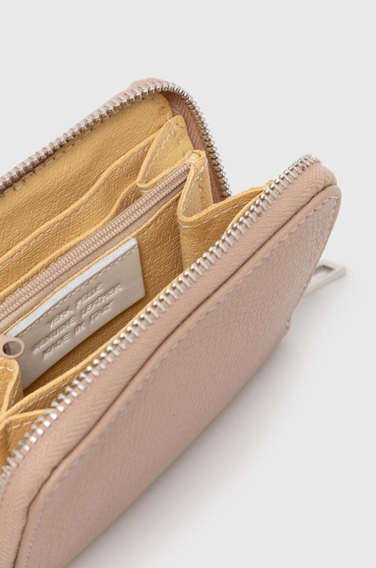 Kožená peňaženka Answear.LAB béžová 1151571.WK