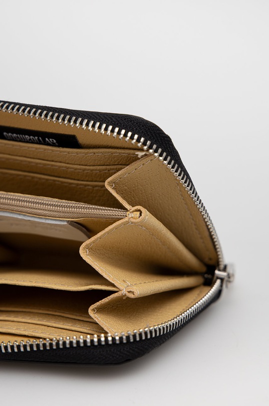 Δερμάτινο πορτοφόλι Answear.LAB μαύρο 1151571.WK