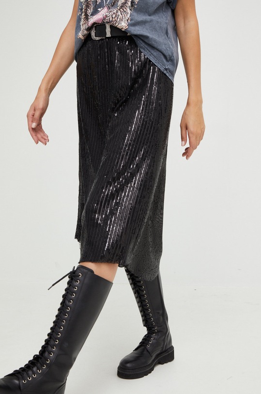 Answear Lab fustă 90035.Wk negru WZ22