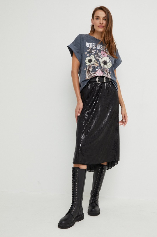 Îmbrăcăminte Answear Lab fustă 90035.Wk negru