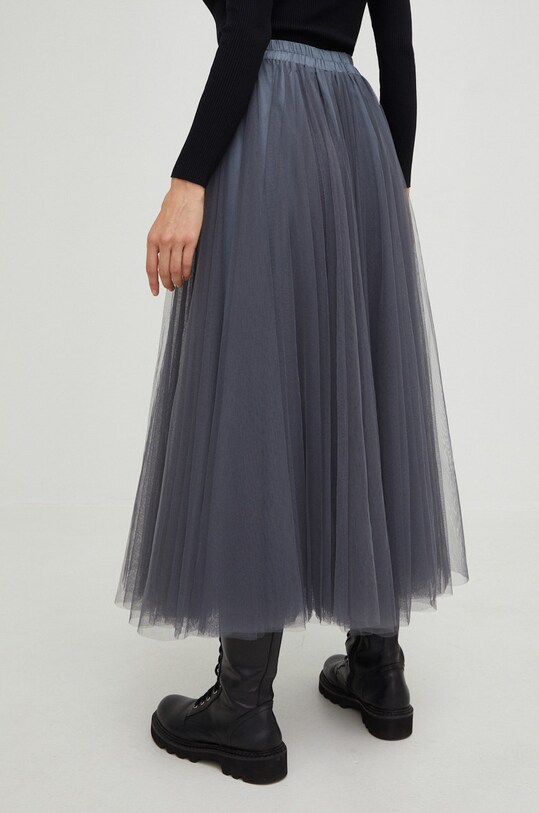 Odzież Answear.LAB spódnica 22612.js szary