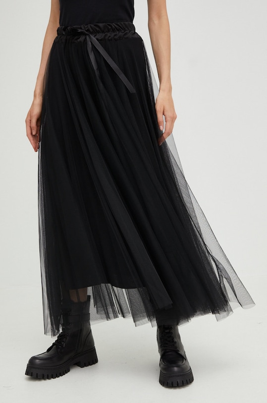 Answear Lab spódnica X kolekcja limitowana NO SHAME 23028.1w czarny WZ22