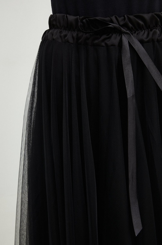 Answear Lab spódnica X kolekcja limitowana NO SHAME 23028.1w czarny