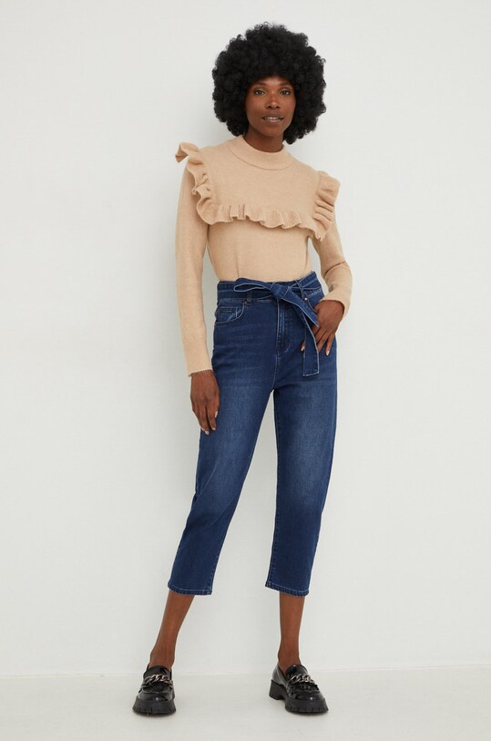 Answear Lab jeansy niebieski q1856.w