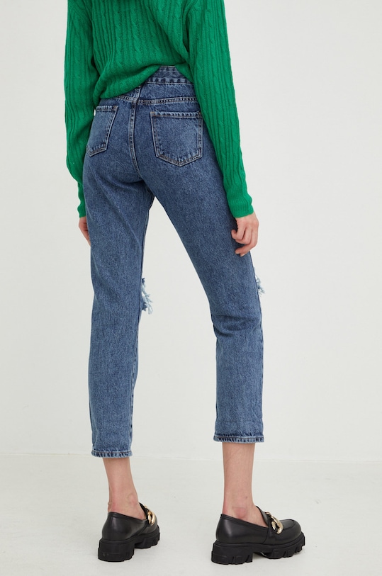 Îmbrăcăminte Answear Lab blugi din bumbac h9615.2.w albastru