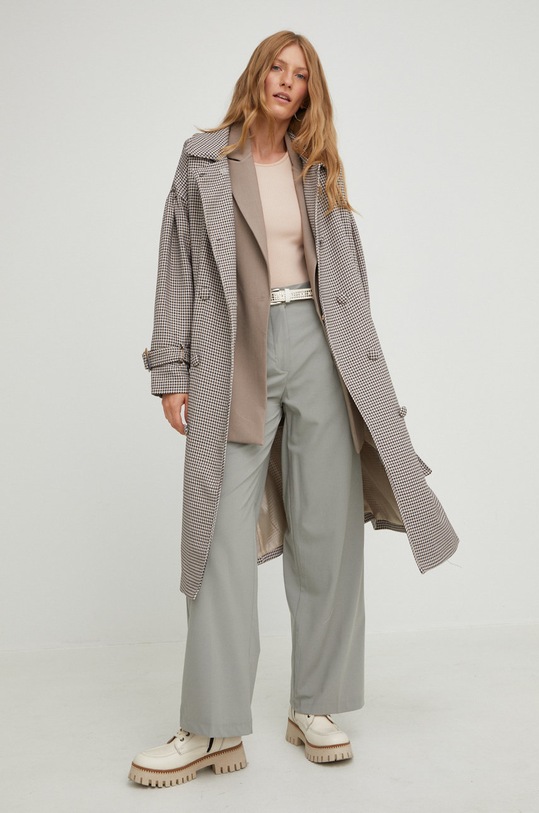 Kalhoty Answear.LAB 4142.w šedá WZ22