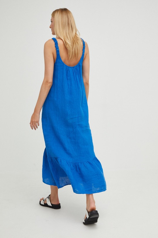 Ρούχα Λινό φόρεμα Answear.LAB G21715.2.w μπλε