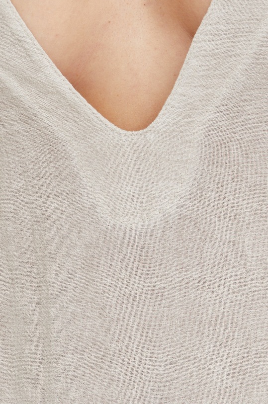 Ľanové šaty Answear.LAB G28591.1.2w béžová