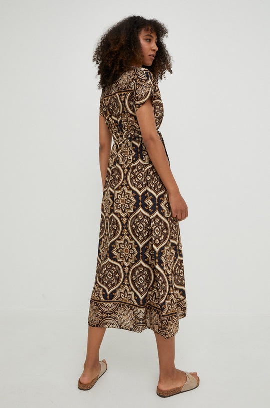 Odzież Answear Lab sukienka bawełniana 796.JS czarny