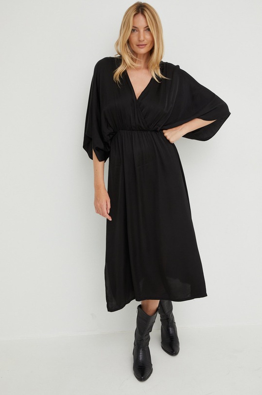 Answear Lab sukienka 76921RA.1w czarny WZ22