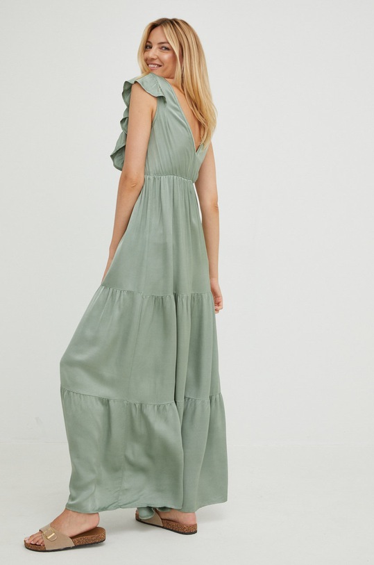 Answear Lab sukienka casual zielony G22582.w