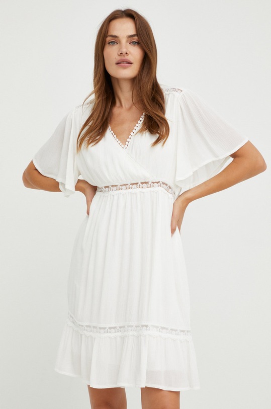 Answear Lab sukienka casual biały DF7006.w