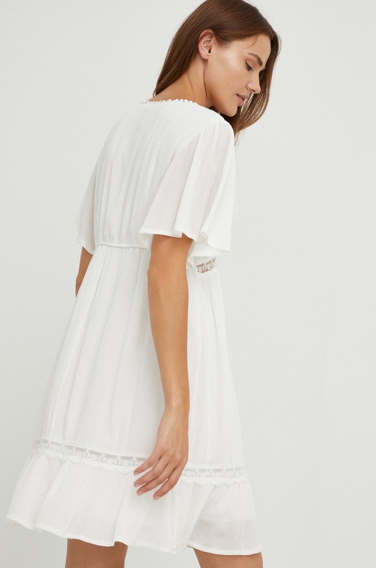 Odzież Answear Lab sukienka DF7006.w biały