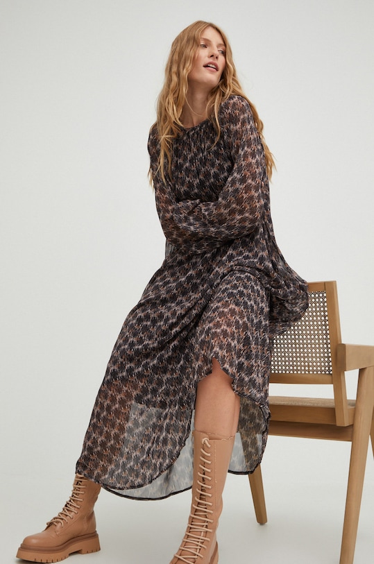 Answear Lab sukienka casual czarny 0040.JS