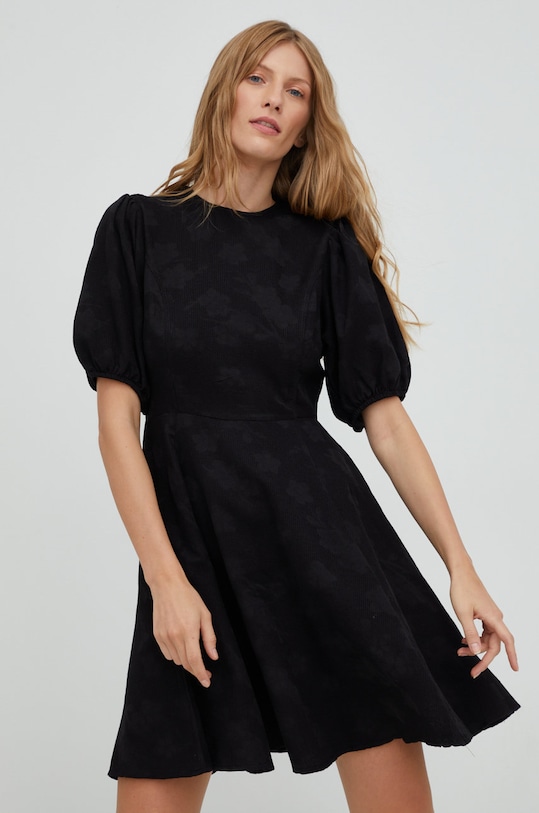 Answear Lab sukienka casual czarny 0197.JS