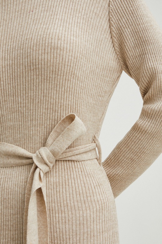 Рокля Answear Lab A92045S.1WK бежов