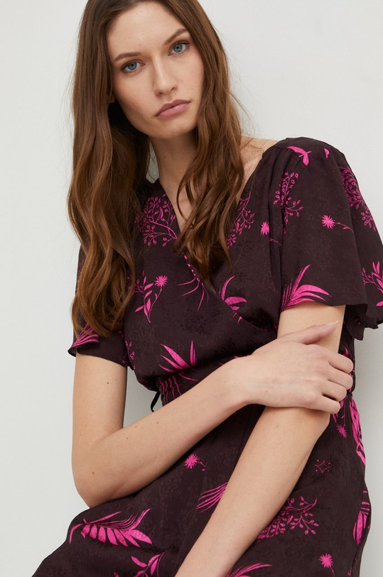 Answear Lab sukienka brązowy y231.w