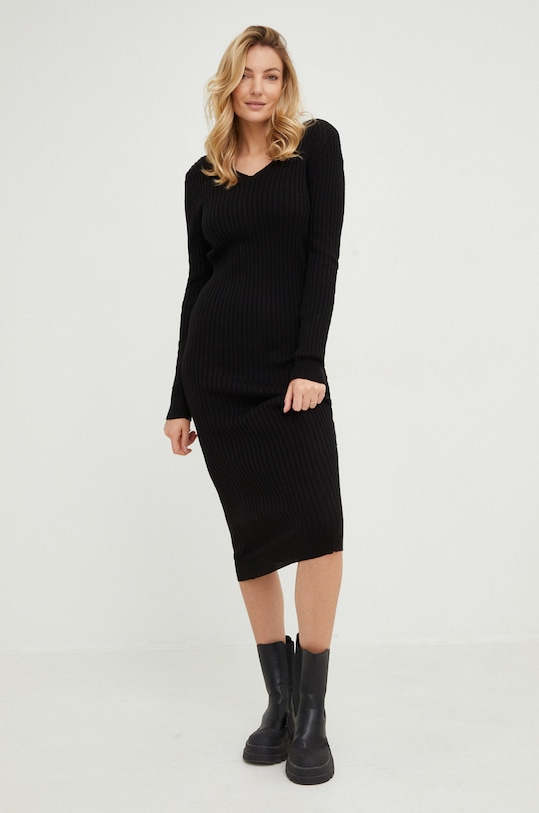 Answear Lab sukienka czarny 6200.WK