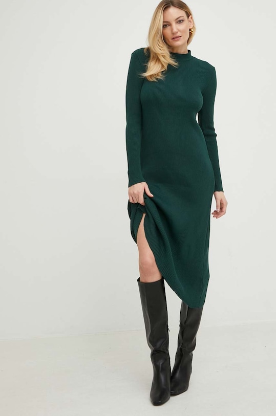 Answear Lab sukienka 2295.1.db zielony WZ22