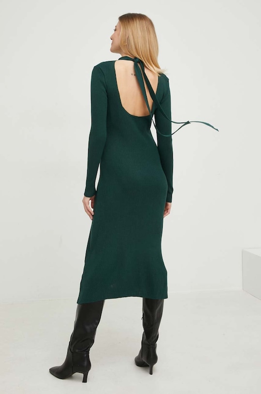 Odzież Answear Lab sukienka 2295.1.db zielony