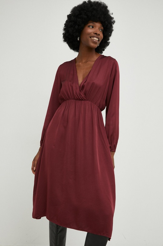 Odzież Answear Lab sukienka G52038.WK czerwony