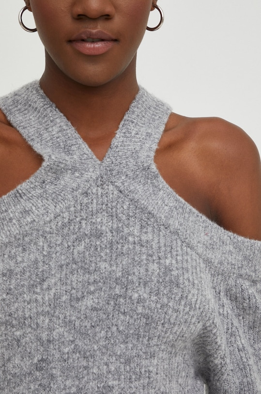 Answear Lab sweter z domieszką wełny lu2349.w1