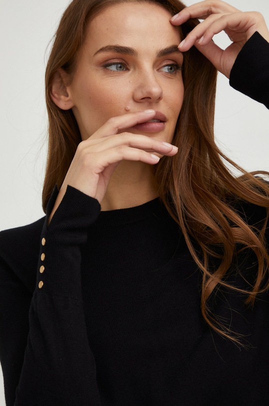 Pulover Answear.LAB TT33160Z.3.JS črna