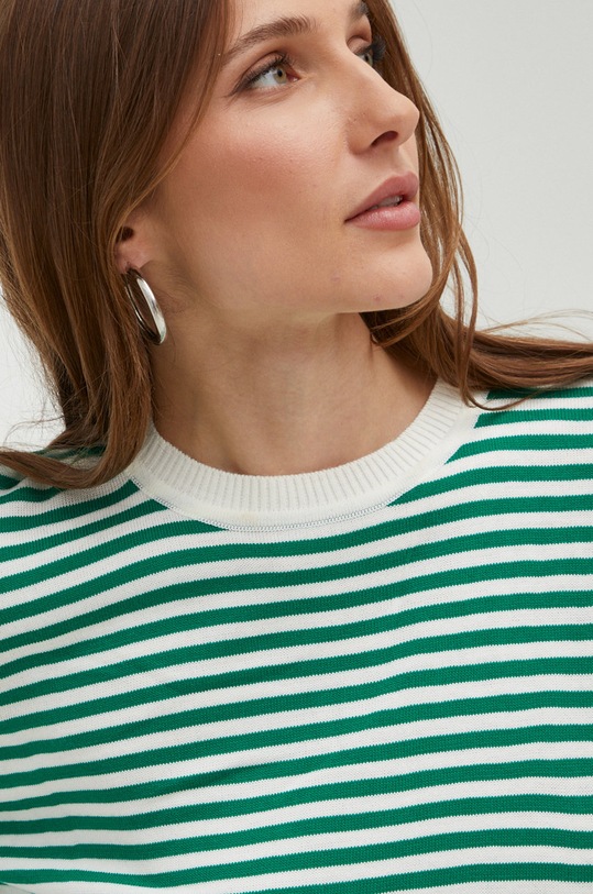 Answear Lab sweter zielony POM3.JS