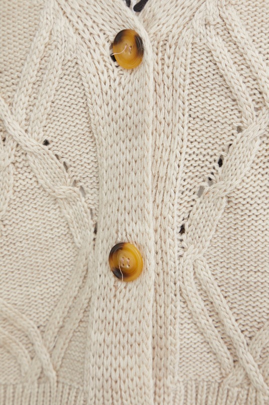 Svetr s příměsí vlny Answear.LAB dms.2WK béžová