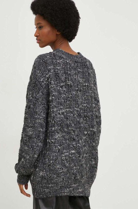 Odzież Answear Lab sweter z wełną fx158.w szary