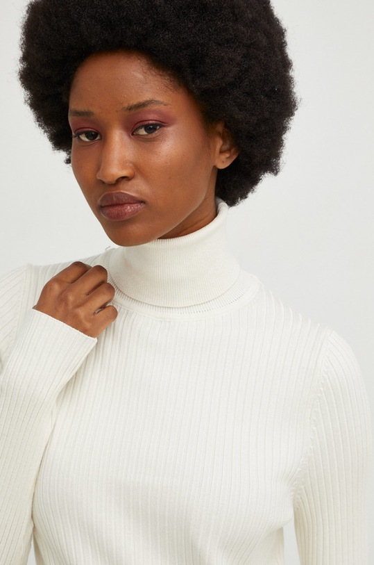 Answear Lab sweter beżowy 1297.1w