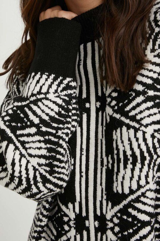 Answear Lab sweter z wełną 10273.w czarny