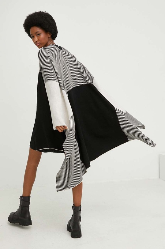 Odzież Answear Lab poncho 3663.js czarny