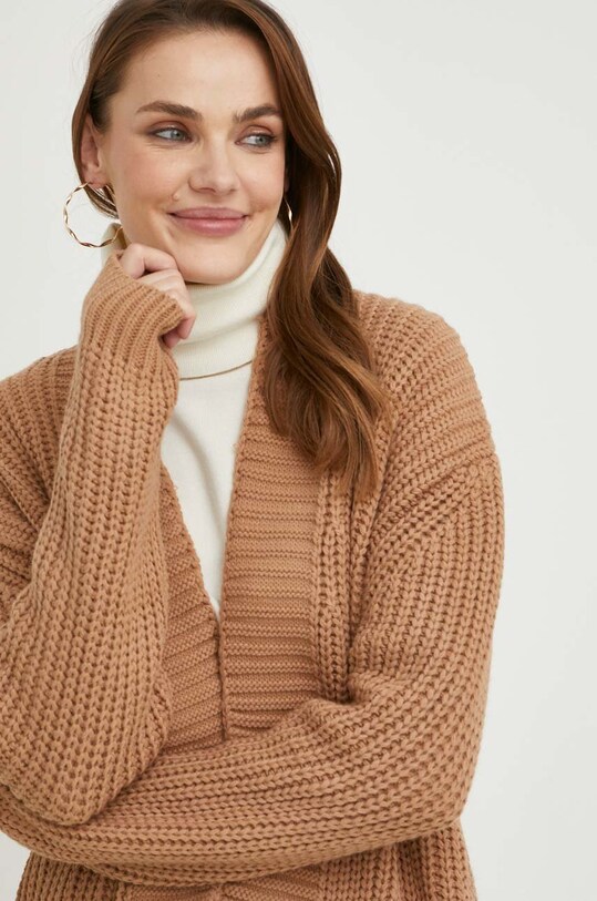 Answear Lab cardigan maro 32981.js