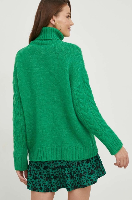 Oblačila nswear Lab volneni pulover 32984.js zelena