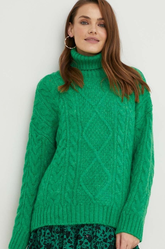 nswear Lab volneni pulover zelena 32984.js