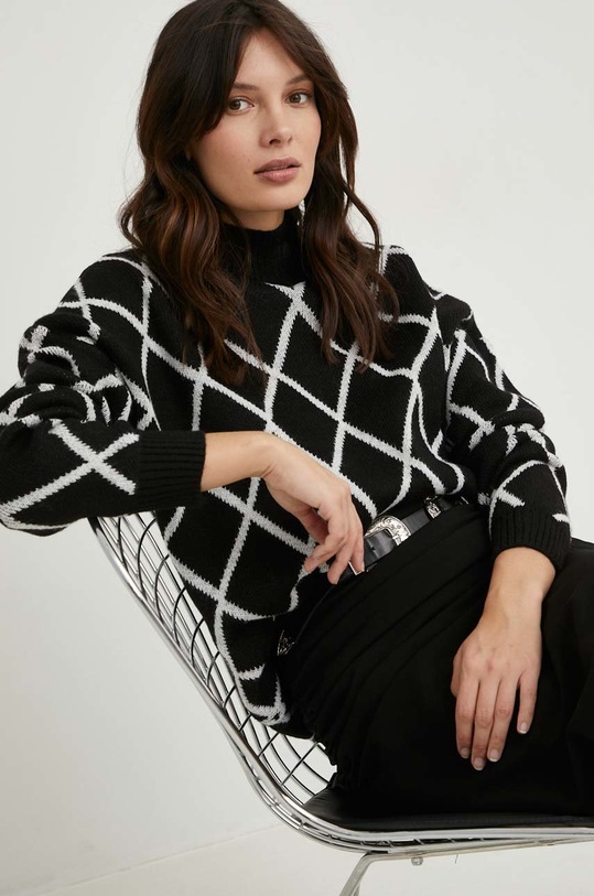 Svetr Answear.LAB polorolák černá 22509.DB